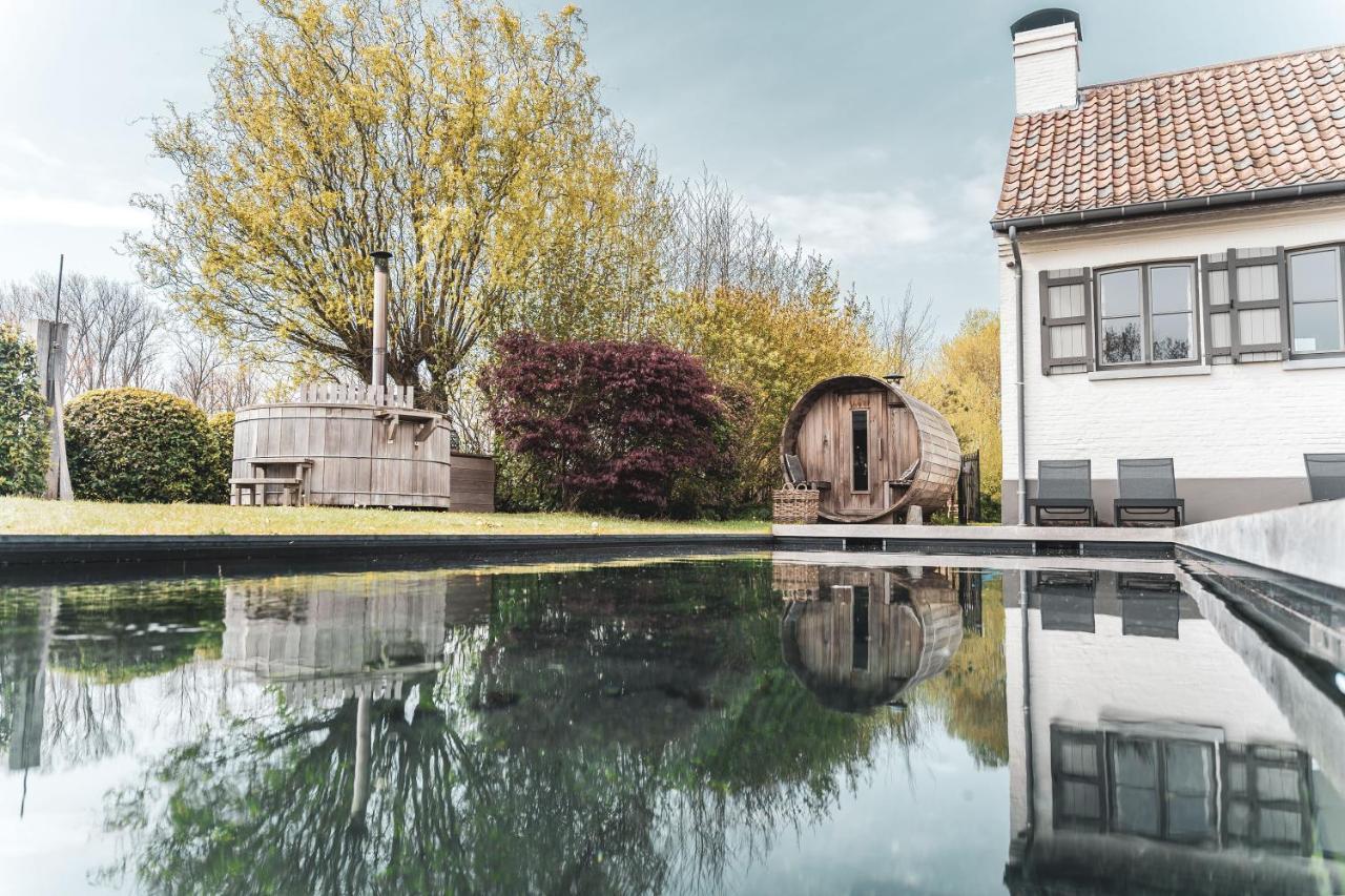 B&B Extra Verte Яббеке Экстерьер фото